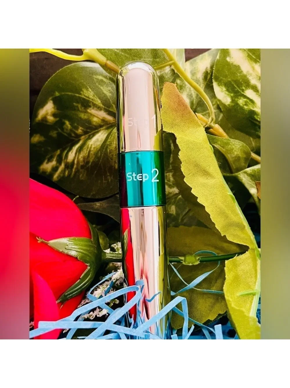 New Lash Cosmetics Vibely 4D Mascara w/ Dual Brushes For Long, Voluminous Lashes